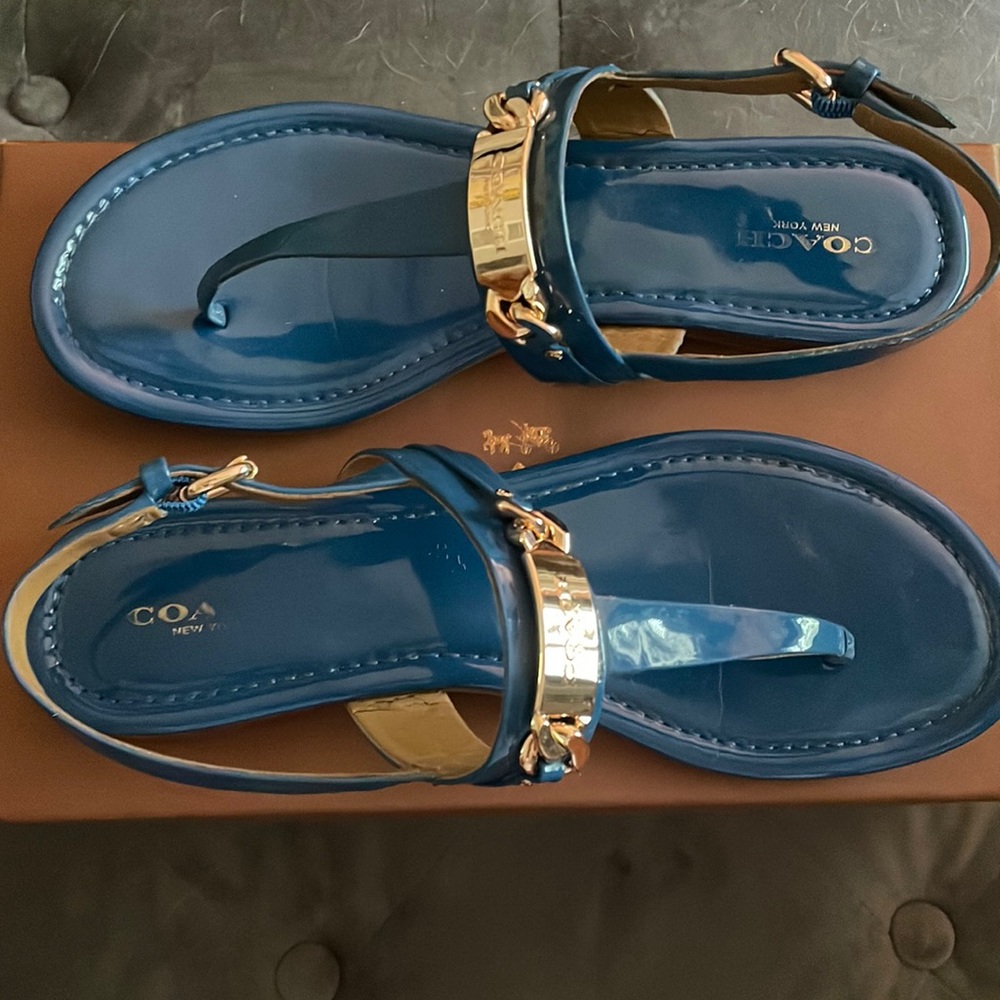 Coach sandals, like new